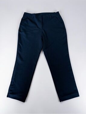 NEW, Lily Morgan Black Pull On Dress Pants Medium Stretch Career Office Trousers